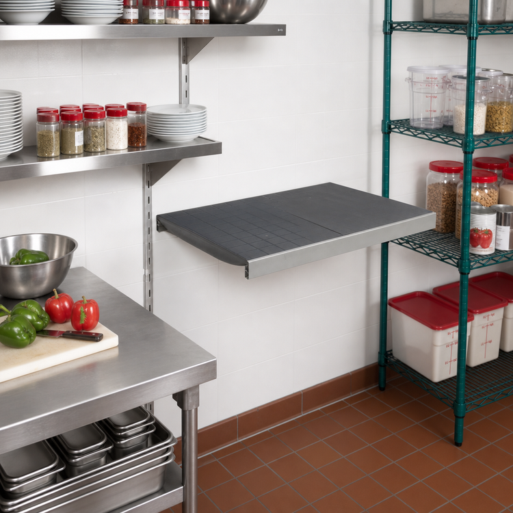 Product image #2 for Fermostock Horizontal Solid Polymer Shelf, 26 x 22 Inches, 800 lb Capacity