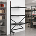 Thumbnail image #2 for Metro SmartLever 56-1/5 Inch Wide Add-On Cantilevered Shelving Kit, 28-1/2 Inch Deep x 86-3/8 Inch High, for 54 x 24 Inch Shelves