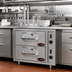 Thumbnail image #2 for RedHots Built-In 2-Drawer Narrow Drawer Warmer for 2 12