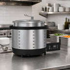 Thumbnail image #3 for Vollrath Mirage® 741104DW Drop-In Dry-Operation Induction Buffet Warmer, 11-Quart Round Inset, Hinged Cover, Digital Controls