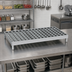 Thumbnail image #2 for Fermostock 42-Inch x 22-Inch Horizontal Vented Modular Shelf with Polymer Inserts