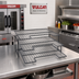 Thumbnail image #2 for Vulcan Additional Grab n Go Rack Stainless Steel Wire Shelf Set with Cutout Design, 3 Shelves