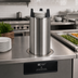 Thumbnail image #2 for Director's Choice Adjustable Heated Shielded Drop-In Round Plate Dispenser