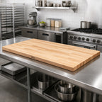 Thumbnail image #2 for John Boos BKSC38O Wood Bakers' Table Top, Edge-Grain Northern Hard Rock Maple, 120 x 60 x 2-1/4 Inches, Penetrating Oil Finish