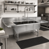 Thumbnail image #2 for John Boos B Series 3-Compartment Stainless Steel Sink with Left and Right Drainboards