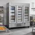 Thumbnail image #3 for Victory UltraSpec Three-Section Reach-In Glass Door Merchandiser Freezer, 69.03 Cu. Ft., Self-Contained, Bottom-Mounted Refrigeration