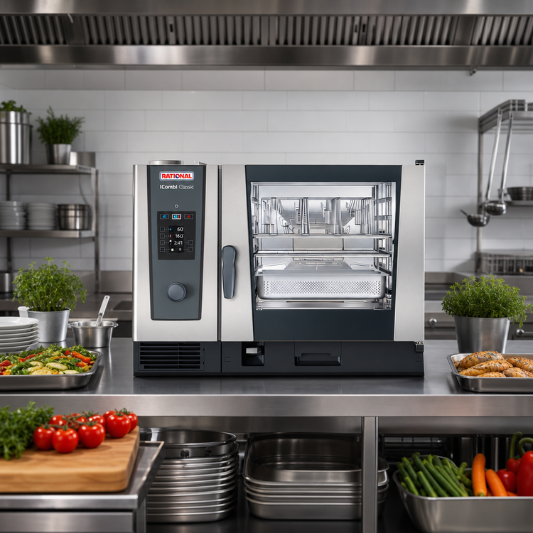 Product image #2 for RATIONAL iCombi Classic 6-Full Size Electric Countertop Combi Oven