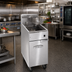 Thumbnail image #2 for Imperial IFS-40-EU 14 kW Electric Floor Fryer, 40 lb Capacity, Tilt-Up Elements