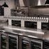 Thumbnail image #2 for Glastender Triple-Column Bridge Draft Dispensing Tower, 30 Faucets, Countertop, Glycol-Cooled, Mirror Finish