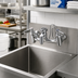Thumbnail image #2 for T&S Brass Wall-Mounted Service Sink Faucet with Vacuum Breaker Nozzle and Pail Hook, 8-Inch Centers