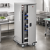 Thumbnail image #2 for Humi-Temp Heated Insulated Tray Delivery Cart with 1 Door and 15 Pairs of Fixed Slides
