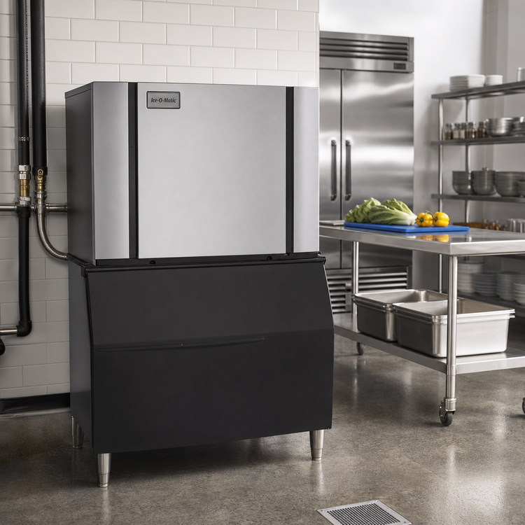 Product image #3 for Ice-O-Matic Elevation Series CIM2047HR Remote-Cooled Modular Half-Cube Ice Maker, 48-Inch Wide