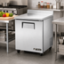 Thumbnail image #2 for True TWT-27-HC 27-Inch One-Section Work Top Refrigerator with Stainless Steel Top and Rear Splash