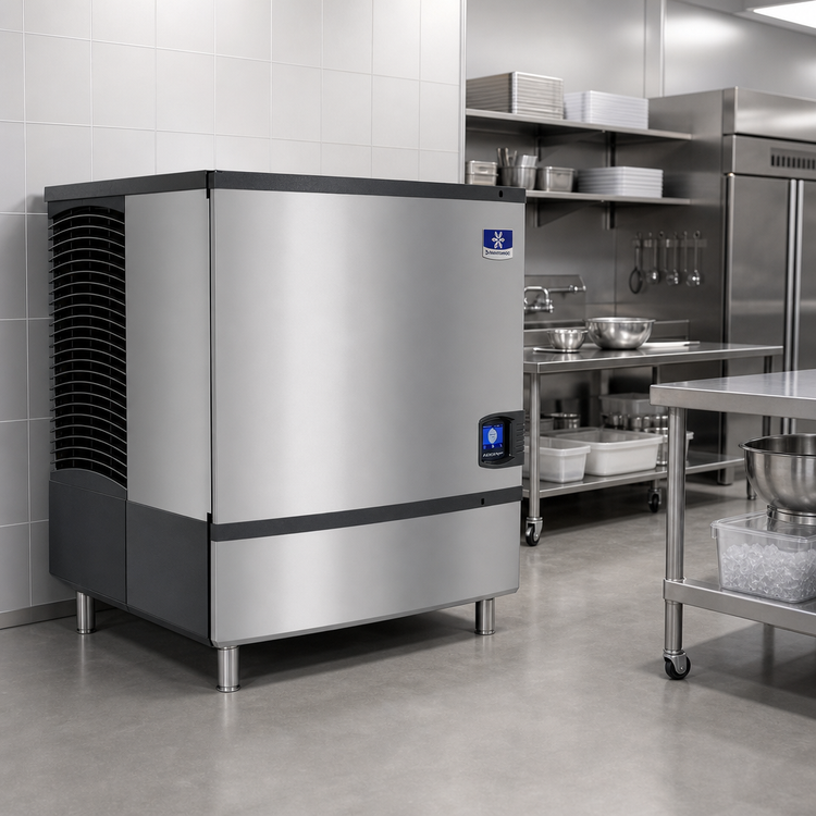 Product image #2 for Manitowoc Indigo NXT Correctional Air-Cooled Self-Contained Dice Cube Ice Maker, 680 lb/24 Hr