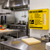 Thumbnail image #2 for Over-The-Spill Yellow Spill Absorbent Station Kit with 22 Pads and Dispenser