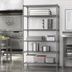 Thumbnail image #2 for Eagle Valu-Master 5-Tier Add-On Wire Shelving Unit, 30 x 21 x 86 Inches, Pewter Gray Epoxy