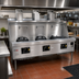 Thumbnail image #2 for York YF-3-SS Gas Wok Range with 3 Chambers, Water-Cooled Top, Stainless Steel Deck & Sides