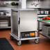 Thumbnail image #2 for Panco Narrow Half-Size Heated Holding Cabinet with Solid Door and Digital LCD Controls