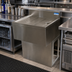 Thumbnail image #2 for 36-Inch Freestanding Underbar Drain Board with Open Base and Included Drain