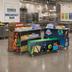 Thumbnail image #2 for Dinex Elementary School Portable Breakfast Bar with 304 Stainless Steel Work Surface