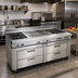 Thumbnail image #2 for Imperial Spec Series Sizzle 'N Chill 72-Inch Self-Contained Refrigerated Drawer Base with 4 Drawers