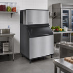 Thumbnail image #2 for Koolaire KYT1700A 48-Inch Air-Cooled Self-Contained Half Dice Cube Ice Machine, 1,652 lb per 24 Hours