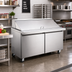 Thumbnail image #3 for Omcan Mega Top 47-Inch Two-Section Refrigerated Salad/Sandwich Prep Table