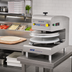 Thumbnail image #3 for DoughXpress DXE-SS-120 Automatic 18-Inch Heated Upper Platen Pizza Dough Press, 120V