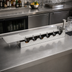 Thumbnail image #2 for Krowne Royal Series 24-Inch Countertop Bitters Tray with Full Sliding Cover, 6-Bottle Capacity