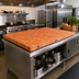 Thumbnail image #2 for John Boos Boos Block End Grain American Cherry Island Countertop, 60 x 32 x 3 Inches, Cream With Beeswax Finish