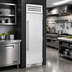 Thumbnail image #2 for True Residential 24-Inch One-Section Upright Reach-In Refrigerator with Solid Stainless Steel Door