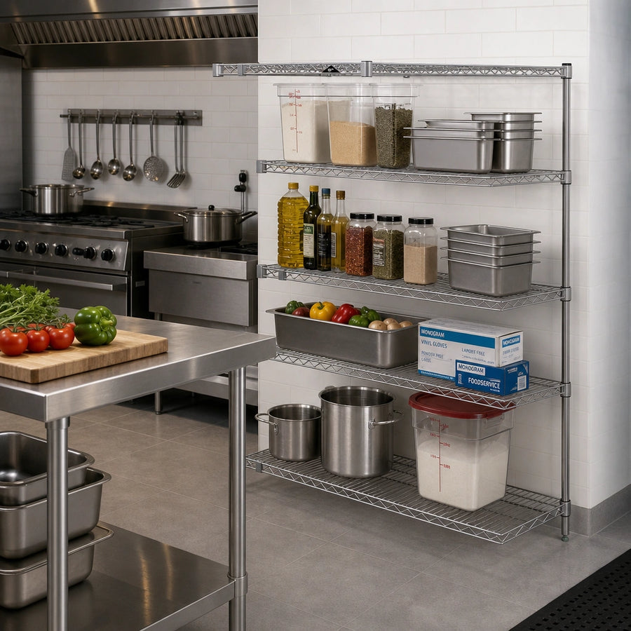 Commercial Kitchen Production Set