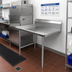 Thumbnail image #2 for Sapphire Manufacturing 84 Inch Straight Clean Dish Table, Right-to-Left Operation, 304 Stainless Steel