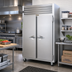 Thumbnail image #2 for Traulsen Spec-Line 48-Inch 2-Section Standard-Depth Reach-In Freezer with Full-Height Solid Doors