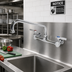 Thumbnail image #2 for Serv-Ware Commercial Wall Mount Faucet with 8-Inch Centers and 16-Inch Swing/Swivel Spout