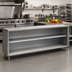 Thumbnail image #2 for Eagle Spec-Master Open Front Plate Cabinet with Stainless Steel Top, 96 Inch W x 15 Inch D