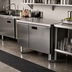 Thumbnail image #2 for Advance Tabco Replacement 18-Inch Galvanized H-Legs for Underbar Units, Set of 4