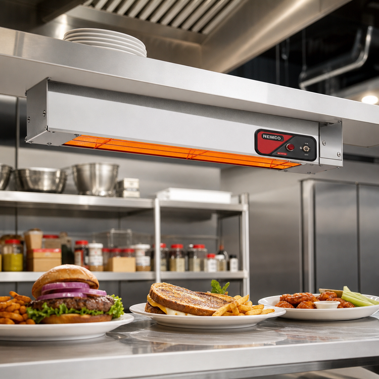 Product image #2 for Nemco 36-Inch Single Unlighted Infrared Strip Heater with Infinite Temperature Control, 208V