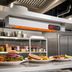 Thumbnail image #2 for Nemco 36-Inch Single Unlighted Infrared Strip Heater with Infinite Temperature Control, 208V