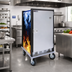 Thumbnail image #2 for Fire-N-IceCube Mobile Hot & Cold Insulated Pan Rack Cabinet, 3/4 Height