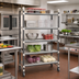 Thumbnail image #2 for Cambro Camshelving Elements XTRA High Density Top Rail Mobile Starter Unit, 21 x 60 x 80 Inches, 5-Tier