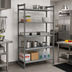 Thumbnail image #2 for Cambro Camshelving Basics Plus 5-Tier Stationary Starter Unit, 24-Inch Deep x 60-Inch Wide x 84-Inch High, Brushed Graphite