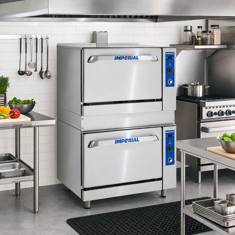 Product image #2 for Imperial Pro Series IR-36-DS 36-Inch Double-Stack Range Match Gas Standard Oven