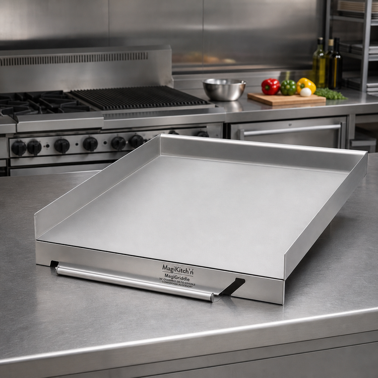 Product image #2 for MagiKitch'n MagiGriddle 36-Inch Charbroiler-to-Griddle Conversion Accessory