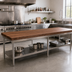 Thumbnail image #2 for Boos Block American Black Walnut Edge Grain Kitchen Countertop, 144 x 32 x 2-1/4 Inches