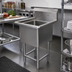 Thumbnail image #2 for John Boos Pro-Bowl 1-Compartment Stainless Steel Sink with 24