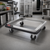 Thumbnail image #2 for Metro Made-to-Order Stainless Steel Truck Dolly Frame, 30 Inch W x 21 Inch D, Wraparound Bumper