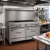 Thumbnail image #2 for Southbend Ultimate 60-Inch Commercial Gas Range with 48-Inch Griddle and Dual Convection Ovens