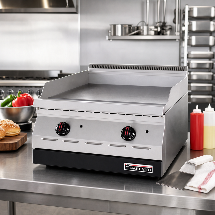 Product image #2 for Garland Designer Series 36-Inch Countertop Gas Griddle with Flame Failure Protection