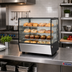 Thumbnail image #2 for Omcan Countertop Full-Service Glass Display Warmer with Straight Front Glass, 27-Inch, 4.25 Cu. Ft.